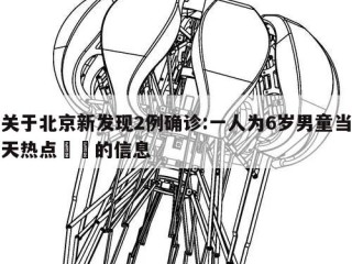 关于北京新发现2例确诊:一人为6岁男童当天热点㊙️的信息